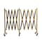 Montour Line Expandable Metal Barricade, Yellow and Black, 16 ft Length EB-FS-YB-160 - alternate 2